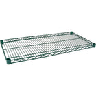 Kleton Heavy-Duty Green Epoxy Finish Wire Shelving - Shelves - 2 Pack-Capacity: 600 lbs.