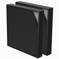 Fellowes - AeraMax Pro AM3 or AM4 Hybrid 2" Filter - 2 Pack-Combined filter that includes half True HEPA and half Activated Carbon in one for enhanced air-cleaning power