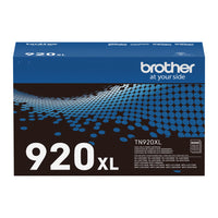 Brother Genuine TN920XL Toner Cartridge - High Yield - Black-Trust Brother Genuine TN920XL toner for superior laser print quality and performance you can consistently rely on for up to 6,000 pages
