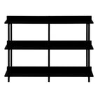 Monarch Specialties 2219 48"L Accent Table - Black/Black Metal Hall Console-Warranty: 1 Year limited for parts
