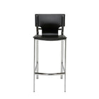 Plata Import Venice Stool, 30"H, Black (A-5041B-B)-Bar Stool
