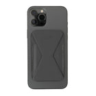 MOFT Snap-On Magnetic MagSafe Compatible Phone Wallet Stand for iPhone - Grey-iPhone 14, iPhone 14 Plus, iPhone 14 Pro, iPhone 14 Pro Max, iPhone 13, iPhone 13 mini, iPhone 13 Pro, iPhone 13 Pro Max, iPhone 12, iPhone 12 mini, iPhone 12 Pro, iPhone 12 Pro Max