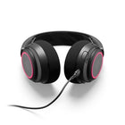 SteelSeries Arctis Nova 3 Wired PC Headset - Black-Made of AirWeave memory foam for incredible comfort