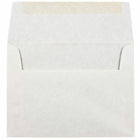 JAM Paper Enveloppes en papier recyclé format A6, effet parchemin, étain, paq./250-Intérieur vierge où écrire un mot personnalisé