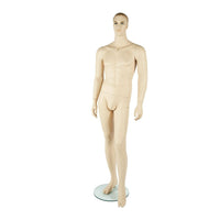 RP Adult Male Mannequin, Caucasian Skin Colour-Adult male mannequin