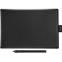 Wacom One Creative Pen Tablet - Medium-Medium Pen Tablet, Connect the USB cable to your Mac or PC