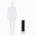 Fellowes AeraMax DX5 Air Purifier - 100-200 sq. ft.-True HEPA filter with antimicrobial treatment safely removes 99.97% of airborne particles as small as 0.3 microns, including allergens, viruses, and cigarette smoke