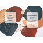 Rosedale Gold 5 1/2" x 8" Greeting Cards/Envelopes - 6 Pack-Printed on premium uncoated card stock