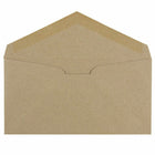 JAM Paper Monarch Envelopes - 3.875" x 7.5" - Brown Kraft Paper Bag - 50 Pack -Size: Monarch (3.88 x 7.5 inches)