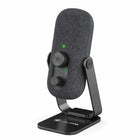 JLab Audio Go Talk USB Microphone - Black-Features two directional pattern modes - Cardioid and Omni