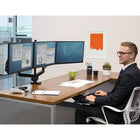 Fellowes Platinum Series Triple Monitor Arm (8042601)-Intuitive cord management system helps minimize clutter