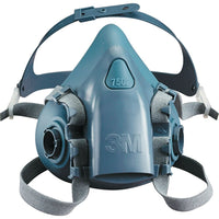 3M 7501 Reusable Half Facepiece Respirators - Small - 2 Pack-Size - Small