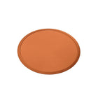 WeatherTech Christmas Tree Mat - Round - Terra Cotta-A round mat with a raised lip to contain any spills or leaks