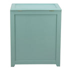 Oceanstar Storage Laundry Hamper, Turquoise (RH5513C)-Hand grips on both sides for easy carrying