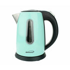 Brentwood Electric Kettle - Cordless - 1L -Stainless Steel/ Blue-Cordless for Easy Serving