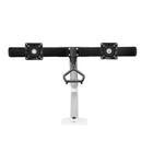 North Bayou 24"-32" Gas-Strut Desktop Dual Monitor Arm - White (F32-W)-Compatible Screen Size: 24" - 32" (x2)