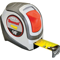 Starrett Exact Plus Pocket Tape, 1" x 16', 1/16" Graduations - 4 Pack-Blade Length: 16'