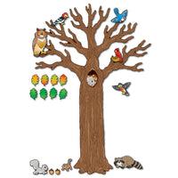 Carson Dellosa Bulletin Board Set, 240/Pack (CD-110078)-Big tree with animals