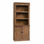 Sauder 420609 Palladia Library With Doors, Vintage Oak-Engineered Wood Library With Doors Vintage Oak Finish