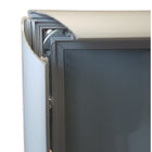 Eddie's Hang-Up Display Ltd. Snap Frame Poster Holders - Black Aluminum - 11" x 17" - 10 Pack-Black frame