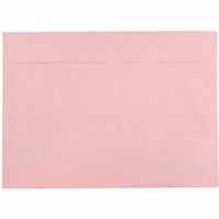 JAM Paper Booklet Envelopes - 9" x 12" - Baby Pink - 100 Pack -Colour: Baby Pink