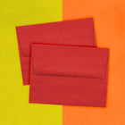 JAM Paper A2 Invitation Envelopes, 4.38 x 5.75, Brite Hue Red Recycled, 250 Pack (15845H)-Envelope Size: 4.38" x 5.75"