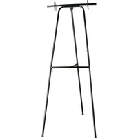 Quartet Black Magic 2-Ring Convertible/Adjustable Presentation Easel, 67"-Steel with telescoping legs to allow for height adjustment