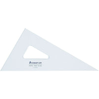 Staedtler Set Square, 10", 60 degree-Precision made from the highest quality clear plastic