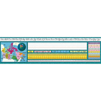 North Star Teacher Resources Traditional Cursive Canadian Desk Name Plate, 108 Pack (NST9025)-All grades