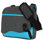 Vangoddy Wave 10" Laptop Messenger Bag - Blue-Carry and protect your devices in style and comfort with this Nylon Messenger Bag