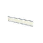 Azar Displays – Porte-étiquette en C avec revers adhésif, plastique transparent, 1,5 x 6 po, 10/paquet (199604)-Idéal pour le bureau, l’école, l’entreprise et bien plus encore