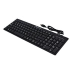 Intekview Wired Slim Keyboard Canadian French-Chocolate Standard Size Keys, 12 Multimedia Function keys