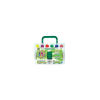 Crafty Dab Non-toxic Kids Paint With Carrying Case , 6 Pack (cv-75262)-Assortment of non-toxic kid paints for arts and crafts