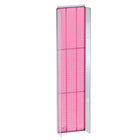 Azar Displays Pegboard Powerwing Display, 14" x 60", Pink (700354-PNK)-Pink plastic