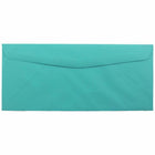 JAM Paper #10 Business Coloured Window Envelopes - 4.125" x 9.5" - Sea Blue Recycled - 50 Pack-Size: #10 (4.13 x 9.5 inches)