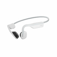 Shokz OpenMove Bluetooth Headset - Bone Conduction - Alpine White-7th Gen Bone Conduction Technology