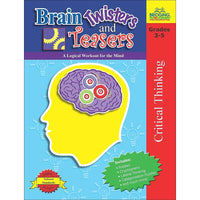 eBook: Brain Twisters and Teasers (PDF version - 1-User Download) - ISBN 9780787780234 - Grade 3 - 5-You will receive two emails: one confirming your entire order, and one with a "Download Software" buttonYou can download immediately or return to your email to download later