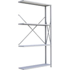 Metalware RK288 Boltless Shelving Unit, 4-Shelves, 48" x 24" x 88", Light Grey-Adjustable shelving system that provides high strength, yet economical storage capacity for your needs