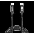 LOGiiX Piston Connect Pro 240W USB 3.2 USB-C to USB-C - 1M - Black-Unleash the true potential of your device - ultra-fast charging up to 240W