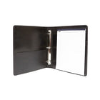Ashlin LUCCA Executive 2" 3-Ring Binder, Black , (P7207C-08-01)-Holds up to 250 - 350 sheets ( #20 bond paper )