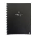 Rocketbook Fusion Smart Reusable Notebook – Letter Size – 21 Sheets – Infinity Black-Blast your handwritten notes to popular cloud services like Google drive, Dropbox, Evernote, box, OneNote, Slack, iCloud, iMessage, email and more using the free Rocketbook application for iOS and Android