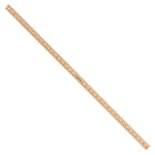 Merangue Wooden Metre/Yard Stick-1/8" and 0.5 cm scales on one side