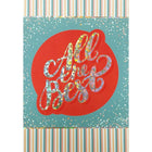 Aline Greetings Goodbye/Good Luck, All the Best, 18 Pack-Premium uncoated paper stock