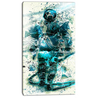 Designart Hazardous March Street Art Canvas Artwork, (PT3614-20-40)-Print