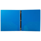 JAM Paper Plastic 3 Ring Binder, 1 Inch, Blue, 4 Pack (751T1bug)-5