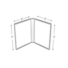 Azar Displays Dual Frame Sign Holders, 10 Pack (107722)-Sign Holder