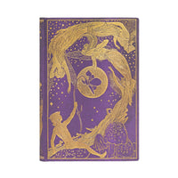 Paperblanks Hardcover Paperbound Journal - Mini Size - Lined - Violet Fairy-Mini Size Notebook