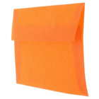 JAM Paper Enveloppes translucides A2, orange, 250/paquet-Intérieur vierge où écrire un mot personnalisé