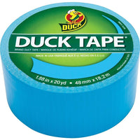 Colour Duck Tape Brand Duct Tape, Electric Blue-48 mm x 18.2 m (1.88" x 20 yards)