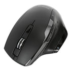 Targus BlueTrace Wireless Antimicrobial Mouse - Black-Ergonomic design for right-handed users